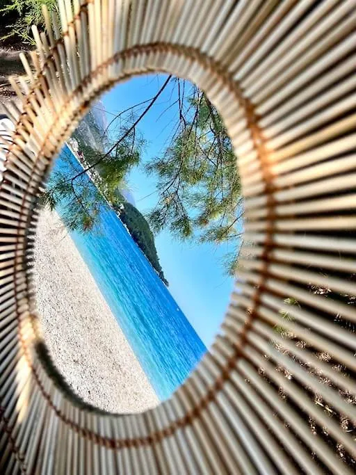 Potam'Sea Bliss 35- Beach Front, Sun Beds & Parking Himare Albanien