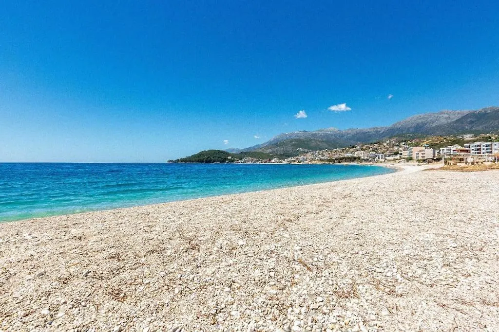 Lägenhet Potam'Sea Bliss 35- Beach Front, Sun Beds & Parking Himare Albanien